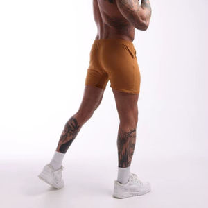 Calzoncillos Bóxer de Algodón Color Mostaza para Hombre, Transpirables, Suaves y Cómodos, Ropa Interior Masculina con Cintura Elástica, Tallas 48-66, Proveedor al por Mayor, OEM - Product Image 1