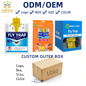 Trappola per insetti da appendere all'esterno per api, mosche della frutta, vespe <span class=keywords><strong>e</strong></span> calabroni, efficace catturatore di insetti in plastica per il giardino - Product Image 6