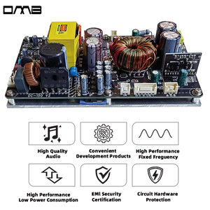 Dc150 2025 tốt nhất bán buôn các trang web AC 100V-240V 100 Watts đơn kênh mô-đun khuếch đại lớp D - Product Image 3