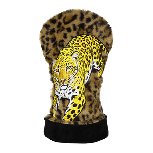 Nouvelle conception, housse de tête de club de <span class=keywords><strong>golf</strong></span> OEM d'usine, personnalisable avec logo, en <span class=keywords><strong>bois</strong></span> et cuir PU, noire, broderie et impression - Product Image 5