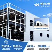 Taller Prefabricado, Almacén de Estructura de Acero Resistente para el Sudeste Asiático |   Almacenamiento Eficiente y Instalaciones Industriales