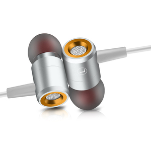 Campione gratuito 1.2m <span class=keywords><strong>3</strong></span>.5mm custodia in metallo auricolare intrecciato in nylon con microfono cuffia auricolare cablata - Product Image 4