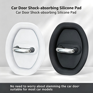 Protetor de Fechadura de Porta de Carro em Silicone, Capa Universal Antirruído e Antiferrugem para a Maioria dos Veículos - Product Image 2