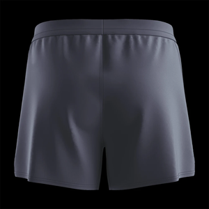 Nouveau short de rugby gris à la mode pour hommes, vêtements d'équipe en polyester personnalisés avec logo, vêtements de football - Product Image 3