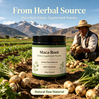Poudre de racine de maca |   Complément alimentaire à base de plantes en vrac, fabricant GMP