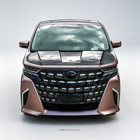 Kit de carrosserie de pare-chocs avant de luxe pour Alphard/Vellfire série 30 à série 40 - Protection en plastique à clipser