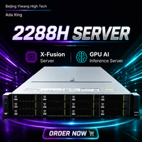 Nouveau serveur de virtualisation Big Data X-fusion 2288H V7 V6 V5 Hyperfusion 2u Rack Intel Xeon pour stockage, GPU et inférence IA