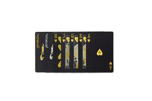 Playing Card 24k Gold Playing Cards <strong>Euro</strong> <strong>1000</strong> Currency Bill <strong>Banknote</strong> Design Gold Plated - Product Image 2