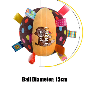 New Colored Bell <b>Ball</b> Pet Products Interactive Pet <b>Ball</b> Toys with Bells <b>Dog</b> Chewing <b>Ball</b> Cleaning Tooth for <b>Dogs</b> Pet Supplies - Product Image 3