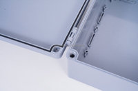 Boîte de jonction étanche IP67 Matériau PVC et ABS Boîtier de couverture électrique extérieur sûr pour panneaux solaires Instruments électroniques
