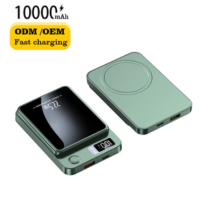 Cargador Inalámbrico de Venta Rápida, Banco de Energía Portátil de 10000 mAh, Magnético, con Salida Inalámbrica TIPO-C para <span class=keywords><strong>iPhone</strong></span> - Product Image 1