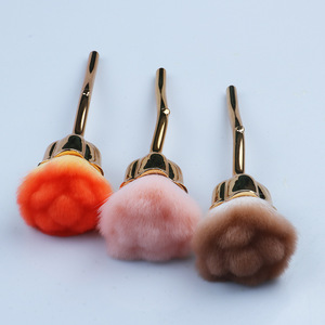 Cepillo suave para <span class=keywords><strong>uñas</strong></span>, cepillo de limpieza de polvo, cepillo limpiador de polvo brillante con forma de <span class=keywords><strong>Rosa</strong></span> acrílica <span class=keywords><strong>rosa</strong></span> - Product Image 3