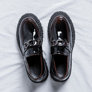 <span class=keywords><strong>Zapatos</strong></span> de <span class=keywords><strong>Vestir</strong></span> con Suela Gruesa QF1, Mocasines <span class=keywords><strong>Cómodos</strong></span> e Informales para <span class=keywords><strong>Hombre</strong></span>, que Aumentan la Estatura - Product Image 3