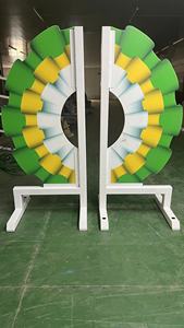 Ostacolo da Salto a Forma di Ala di Farfalla per Equitazione - Product Image 5