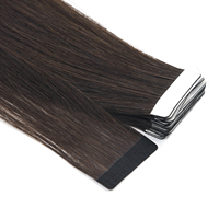 Extensiones de Cabello Adhesivas Ultrafinas K.S WIGS, 100% Cabello Humano Remy Chino, Precortadas, Fáciles de Instalar