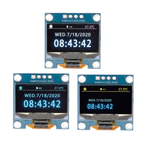 0,96 дюймов ooled ЖК-дисплей модуль 4pin IIC 3,3-5 В SSD1315 привод белый/синий/желтый синий дисплей - Product Image 5