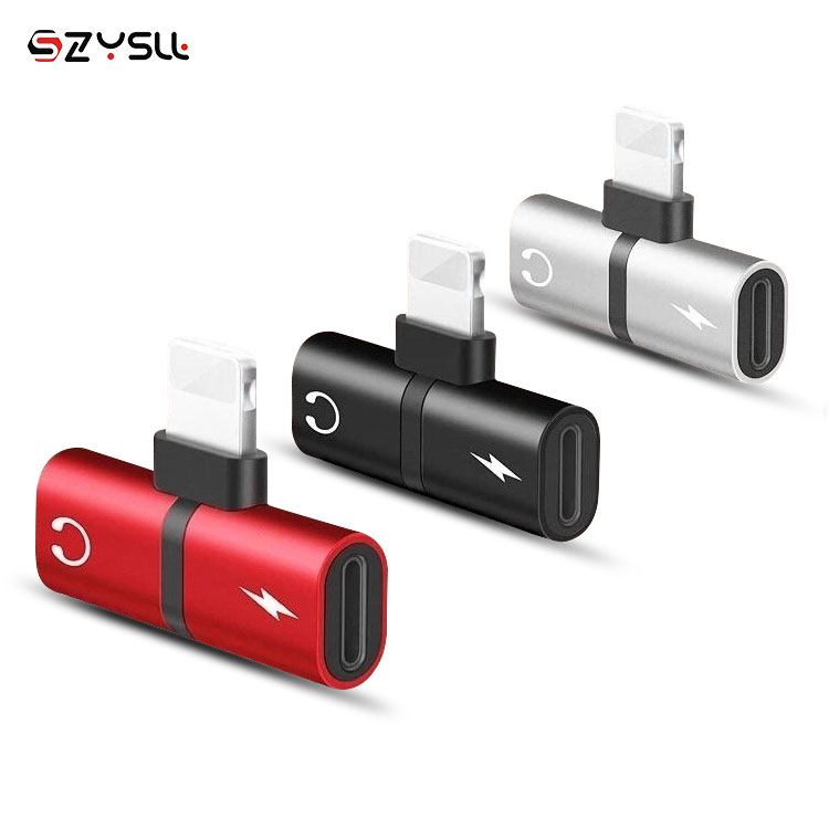 Лидер продаж, мини-адаптер Aux 2 в 1 для iPhone Lightning