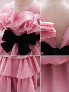 Robe de fête d'anniversaire pour filles, robe de performance de piano, robe de danse pour enfants, robe de princesse pour tout-petits - Product Image 2