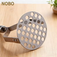 Aardappelen Crusher Rvs Geperste Aardappel Stamper Puree Puree Sap Maker Aardappel Pusher Gepureerd Fruit Voor Keuken