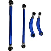 Autojack 4 pièces de bras de suspension arrière réglables en aluminium pour Audi Q7 VW Touareg Cayenne