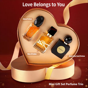WARMKISS Coffret Cadeau <span class=keywords><strong>Parfum</strong></span> My Perfume 3 Pièces Personnalisé pour la Saint-Valentin - Eau de <span class=keywords><strong>Parfum</strong></span> Woody Spray Black Crow - Meilleures Ventes - Product Image 1