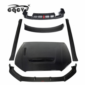 Beau kit de carrosserie en fibre de carbone pour <span class=keywords><strong>Audi</strong></span> A3 <span class=keywords><strong>S3</strong></span> CMST Design jupes latérales à lèvre avant diffuseur arrière capot de becquet arrière - Product Image 6