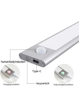 Lampe à détecteur de mouvement sans fil alimentée par batterie LED Night Stick-Anywhere Closet Light Escalier Appliques murales pour couloir chambre - Product Image 5