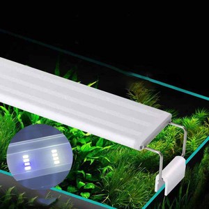 Fish Tank LED staffa ultrasottile interfaccia USB a quattro file di luci a staffa blu e bianche - Product Image 2