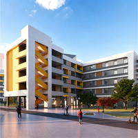 Contratista General EPC, Diseño Completo, Adquisición y Construcción para Complejos Escolares Primarios y Secundarios - Impermeable y Duradero