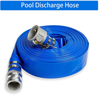 Tuyau d'irrigation flexible pour ferme, tuyau plat en PVC de 2 pouces, 3/4 pouce
