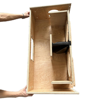 Kabinet Speaker Kayu Langsung dari Pabrik, Cangkang Speaker Line Array Frekuensi Penuh, Aksesoris Speaker, Kotak Kayu untuk Perakitan