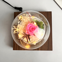Gepersonaliseerde Geschenken Natuurlijke Oneindig Geconserveerde Rozen Bloemen Magnetische Zwevende Unieke Nieuwe Bewaarde Bloemen Plant