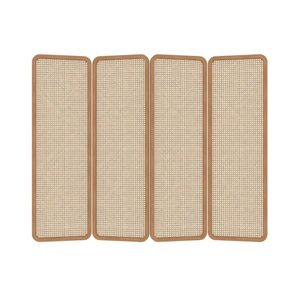 New Chinese Style Rattan <b>Screen</b> Partition Folding Solid Wood Room Divider For Living Room Office Entrance - Product Image 2
