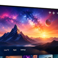 Televisor Inteligente Android WiFi 4K de 55 Pulgadas Zheng Xiang con Pantalla LED Interactiva para Entretenimiento en el Hogar