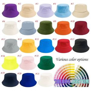 Wholesale Custom Logo Embroidery Advertising Travel Adjustable <b>Hats</b> Waterproof Bucket <b>Hat</b> With String - Product Image 2