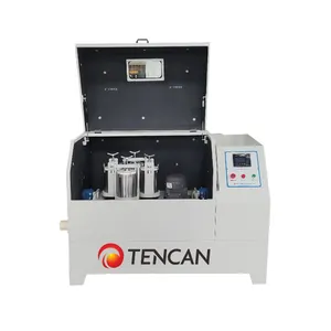 China Tencan 4*10L Omni Directional Planetary Ball Mill, PLC Chemical Fine Powder Ball Milling Machine