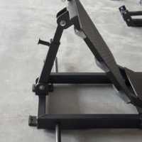 Machine de Squat Bilatéral Power X Fitness, Presse à Jambes Linéaire, Équipement d'Entraînement de Compression Intégré