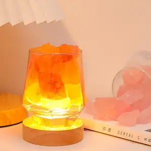 USB Plug-in Aromatherapy Crystal Stone Indoor Hotel Plant Aromatherapy Essential Oil Diffuser Stone Essential Oil Y Decoration