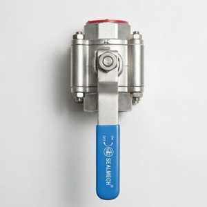 Vanne à bille en acier inoxydable CF8 CF8M en trois parties, 150LB, à passage plein, filetage NPT, vanne à souder par emboîtement - Product Image 2