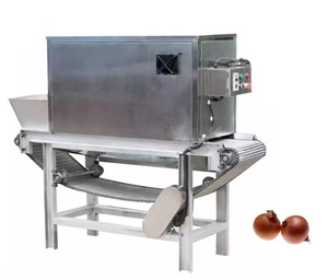 Mesin penghilang kulit bawang otomatis, mesin pengupas bawang udara - Product Image 1