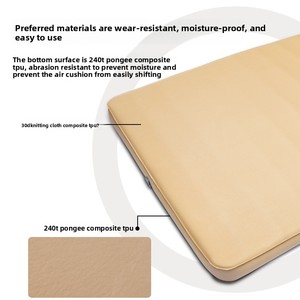 Matelas Gonflable Automatique d'Extérieur pour Camping, Équipement Anti-Humidité, Antidérapant, Respirant, Tissu Extensible 30D, Double Lit de Camping - Product Image 3