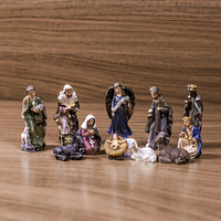 Usine Vente Christian Statue Cadeau Spécial Résine Statue Ensembles Art Décoration de La Maison Chiffres