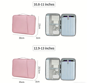 <span class=keywords><strong>Funda</strong></span> Impermeable y Resistente a Golpes para Tablet, <span class=keywords><strong>Funda</strong></span> para iPad, <span class=keywords><strong>Funda</strong></span> para Laptop de 11 y <span class=keywords><strong>13</strong></span> <span class=keywords><strong>Pulgadas</strong></span>, Organizador Portátil de Electrónicos - Product Image 6