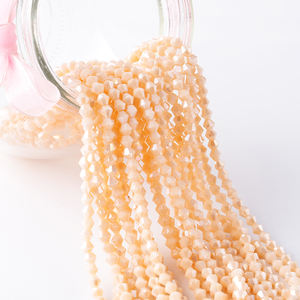 6mm De Haute Qualité de Marque Au Chalumeau Bicone Perles pour la Fabrication De Bijoux, Gros Bracelet En Verre Perles De Cristal Strass - Product Image 3