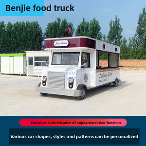 Camión de comida móvil pequeño que ahorra espacio, remolque de cocina totalmente equipado para la operación de un negocio de helados callejero - Product Image 3