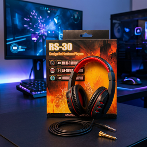 Casque Stéréo Filaire Midex RS-30 avec Câble de 2,2 m, Commandes Intégrées, Haute Fidélité pour Monitoring Studio, Référence Audio et DJ - Product Image 3