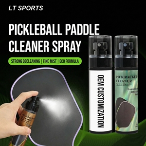 Nettoyant pour raquettes de pickleball – Formule écologique, élimination puissante des taches, brume fine – Étiquetage personnalisable – Vente chaude transfrontalière - Product Image 2