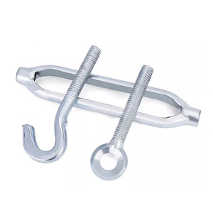 Tensor de cable de acero tipo abierto galvanizado Stegosaurus M6 M8 M10 M12 M14 M16 M18 M20 M22 M24 M27 M30 M36 Clase C - Product Image 2