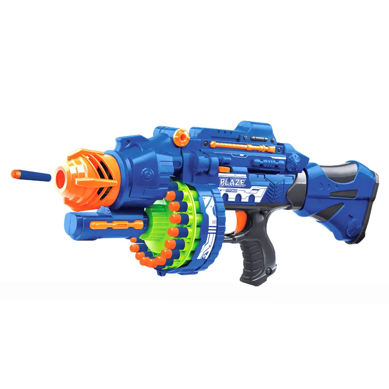 China safe shooting kids electric air soft toy gun plastic bullets