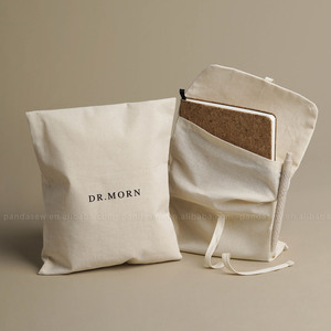 Pochette a Busta Riutilizzabile in Cotone PandaSew all'Ingrosso, Confezione per Abbigliamento, Borsa in Cotone con Patta, Sacchetto Antipolvere per <span class=keywords><strong>Scarpe</strong></span> con Logo Personalizzato - Product Image 2
